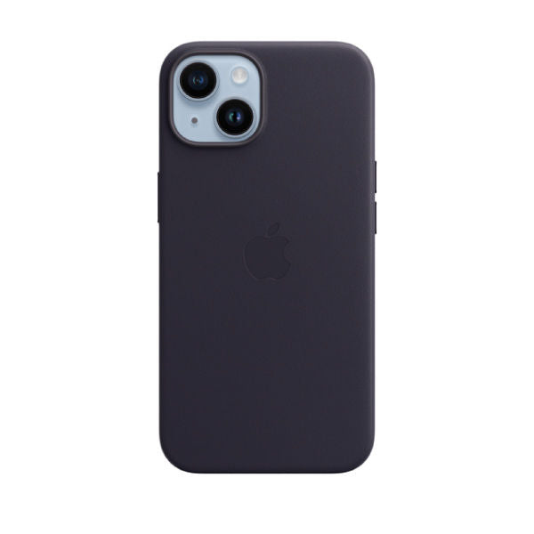 Apple iPhone 14 Plus Leather Magsafe Case - Ink | MPPC3 Apple iPhone 14 Plus Leather Magsafe Case - Ink | MPPC3